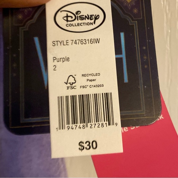 Disney Wish Terry Cloth Pocahontas size-2T - Picture 5 of 5